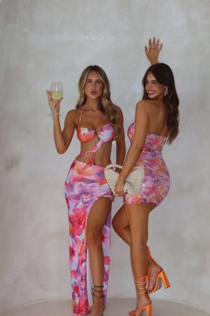 SANGRIA MINI DRESS HANA SEQUIN