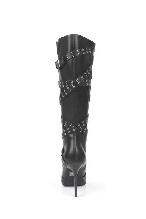 ZANETA PU BOOTS BLACK
