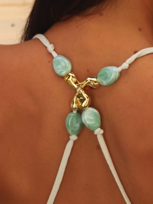 ALBIA MINI DRESS SAGE