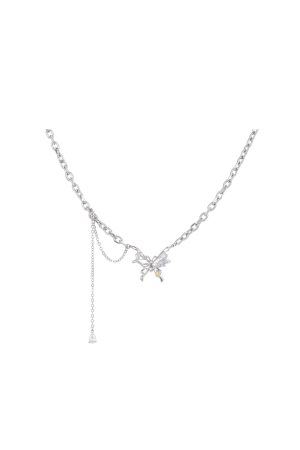 MARIPOSA NECKLACE SILVER