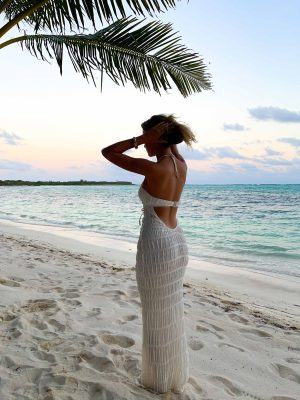 PRIANE MAXI DRESS WHITE