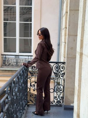 ROWE BLAZER CHOCOLATE