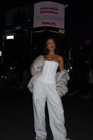 SOLA MESH CORSET TOP WHITE