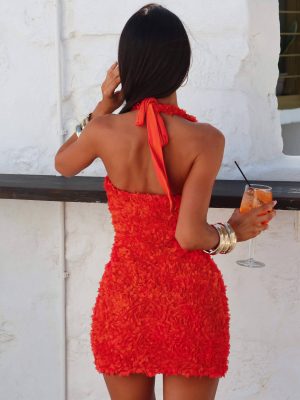 TILLI MINI DRESS ORANGE