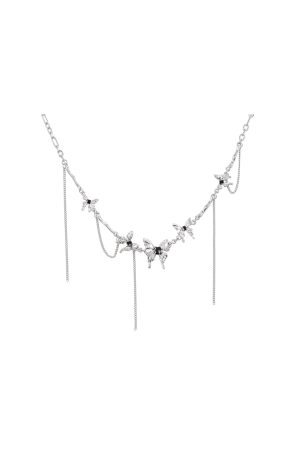 UTOPIA NECKLACE SILVER