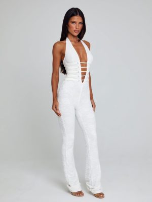 SAWYER JUMPSUIT WHITE